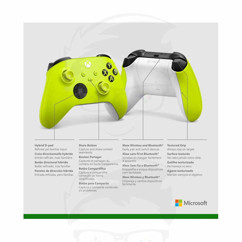 Xbox Series Wireless Controller – Electric Volt Xbox Series Wireless Controller – Electric Volt
